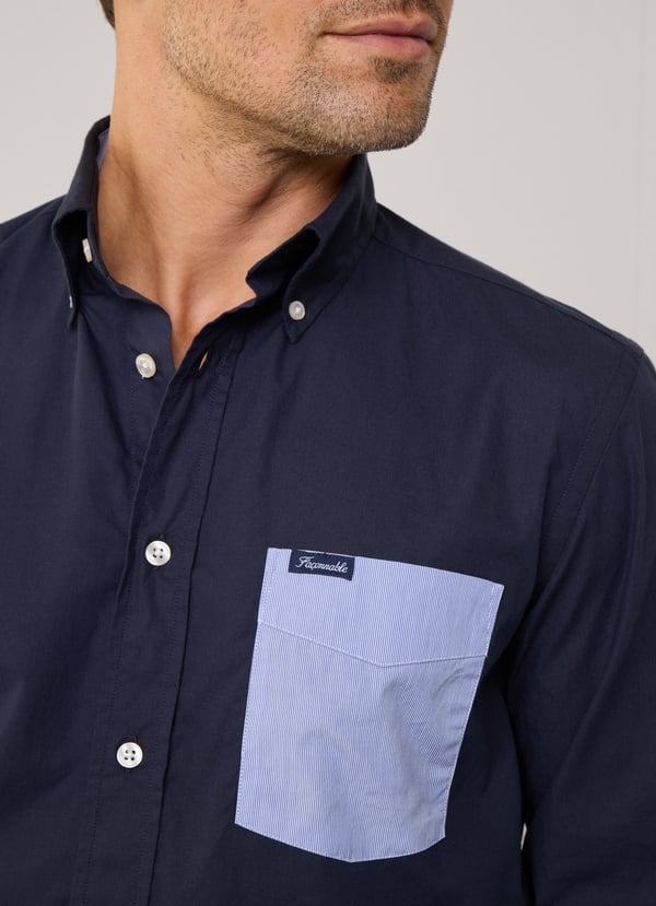 Façonnable camisa popelín fit regular Precios de Black Friday