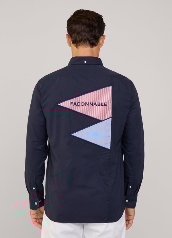 Façonnable camisa popelín fit regular Precios de Black Friday