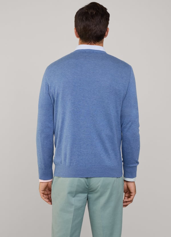 Façonnable jersey cuello pico Rebajas de fin de temporada