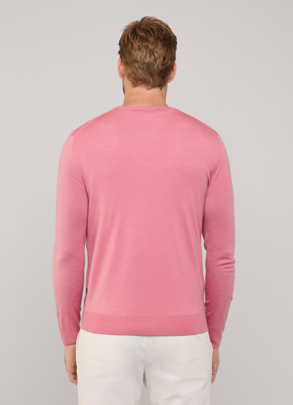 Façonnable jersey cuello redondo lana merino Rebajas baratas