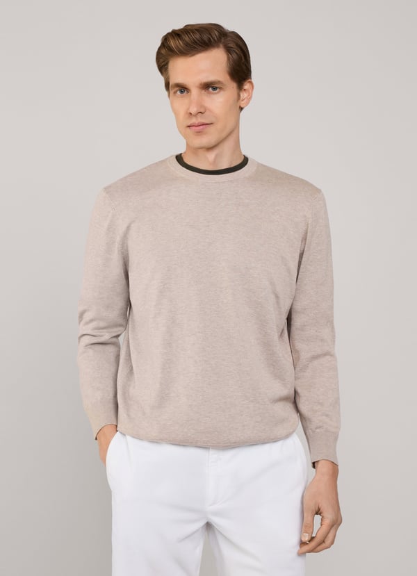 Façonnable jersey cuello redondo Liquidación