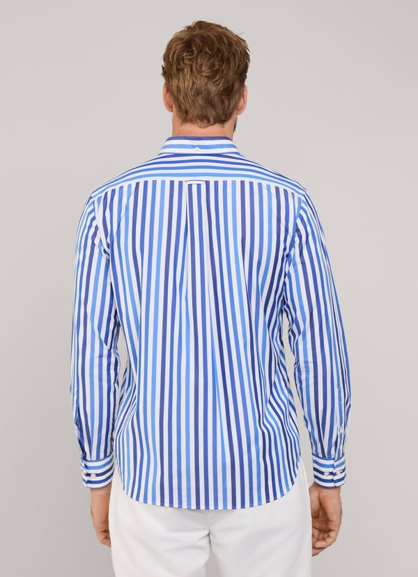 Façonnable camisa popelín rayas toldo fit regular Últimos 3 días