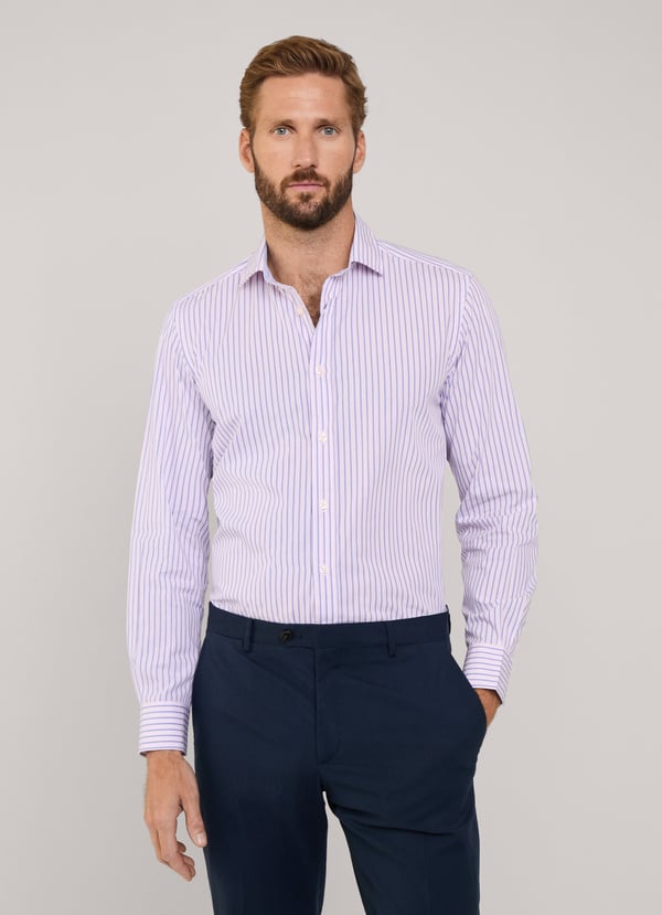 Façonnable camisa popelín rayas fit regular Últimos 2 días