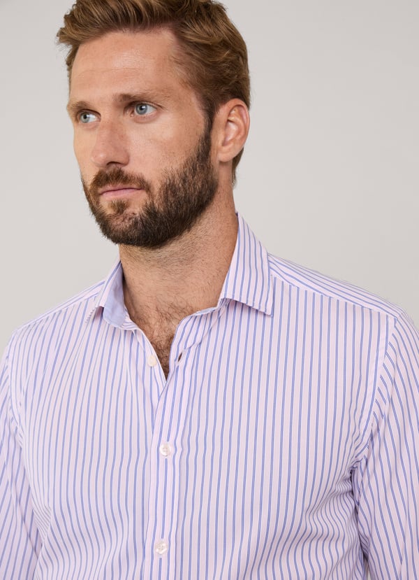 Façonnable camisa popelín rayas fit regular Últimos 2 días