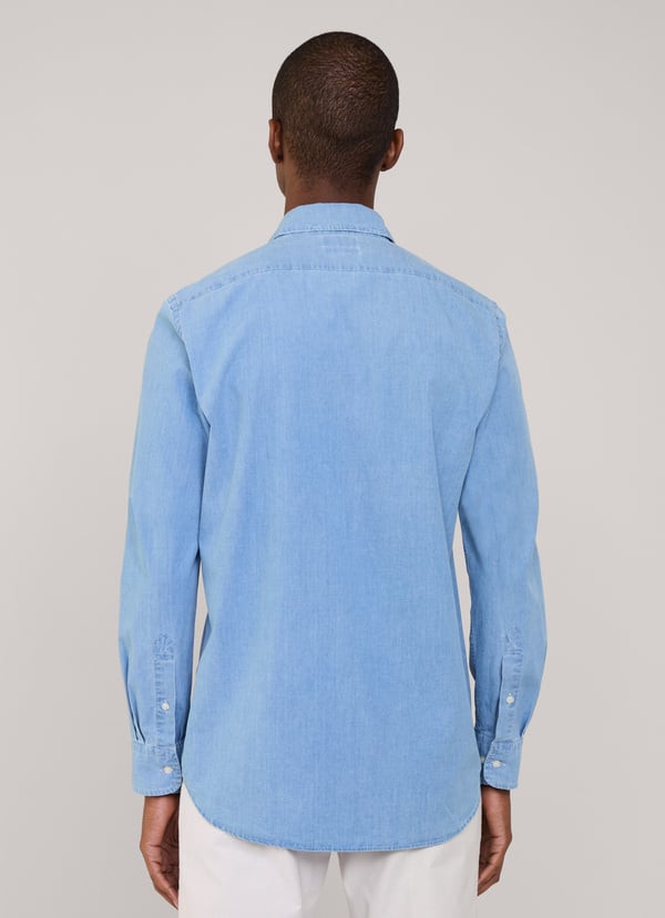Façonnable camisa fil a fil fit regular Limitado a 3 días