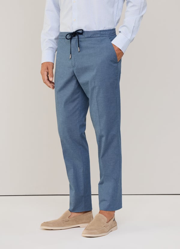 Façonnable pantalón con cordón fit regular COMPRAR AHORA