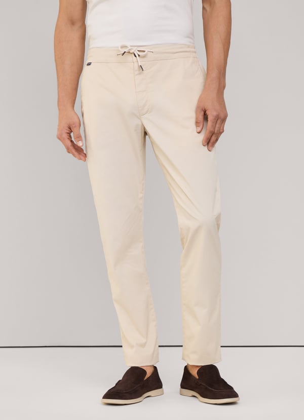 Façonnable pantalón elástico fit regular Grandes descuentos