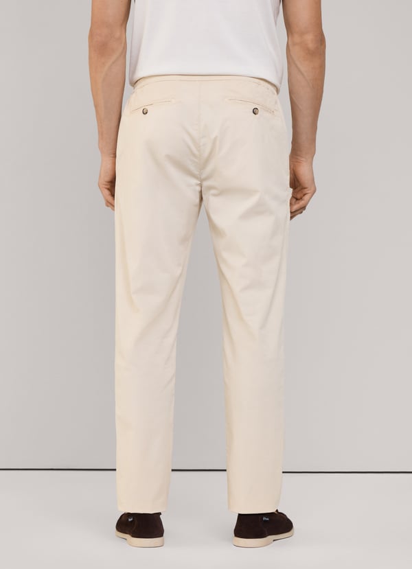 Façonnable pantalón elástico fit regular Grandes descuentos