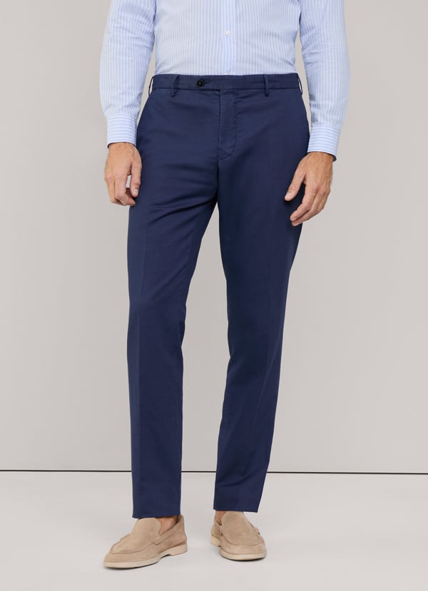 Façonnable pantalón algodón lino fit regular Limitado a 3 días