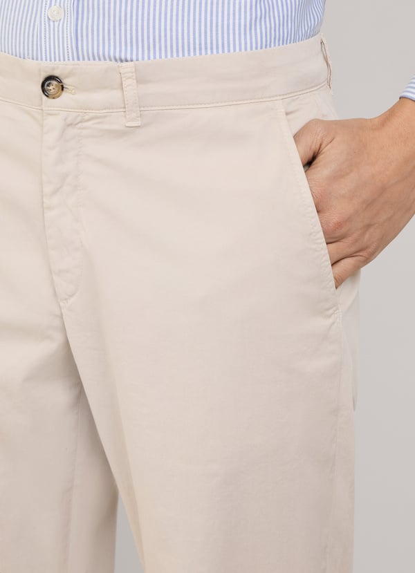 Façonnable pantalón chino de sarga fit slim Oferta exclusiva