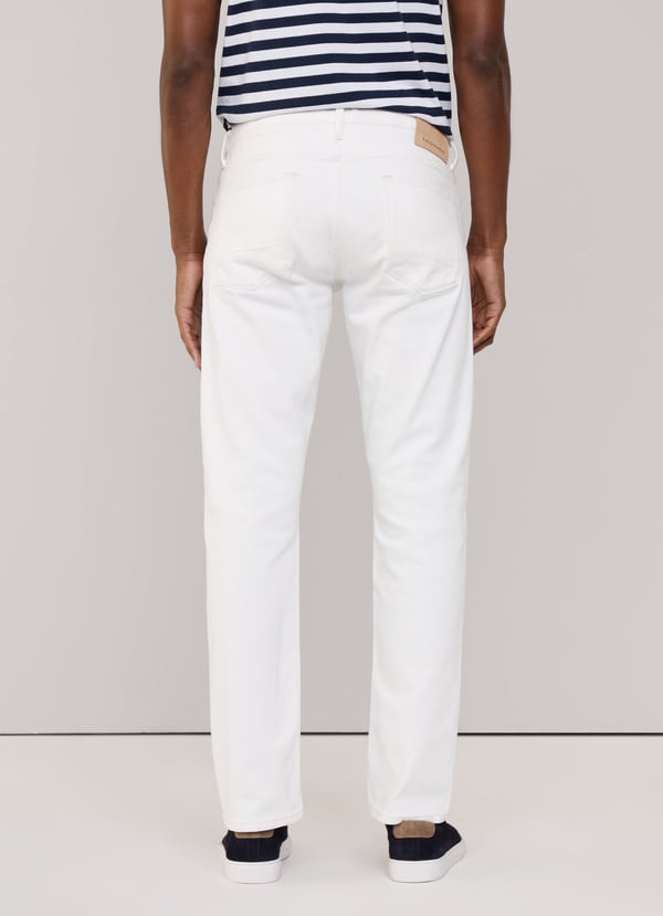 Façonnable jeans lavado blanco fit regular Descuento por venta flash