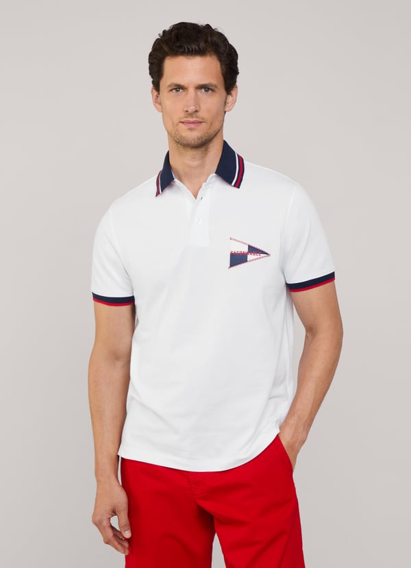 Façonnable polo piqué fit regular Grandes ahorros
