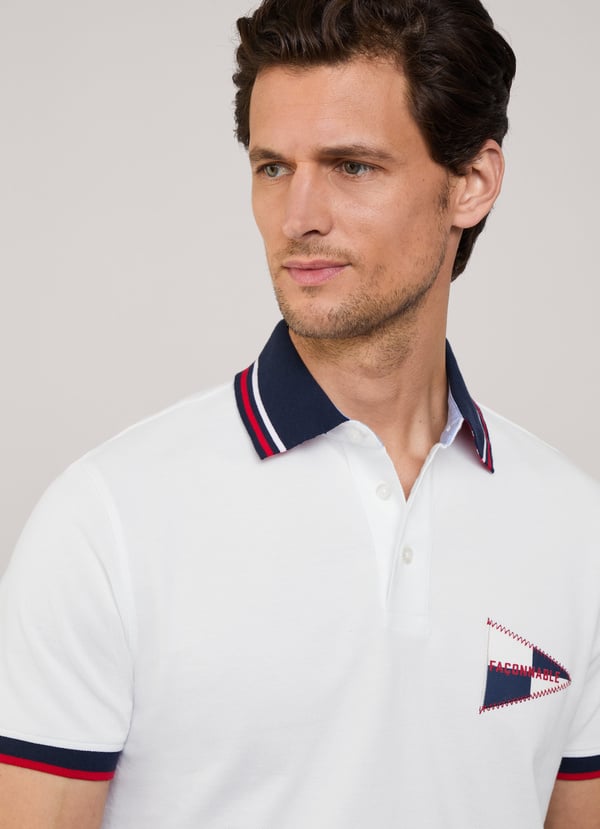 Façonnable polo piqué fit regular Grandes ahorros