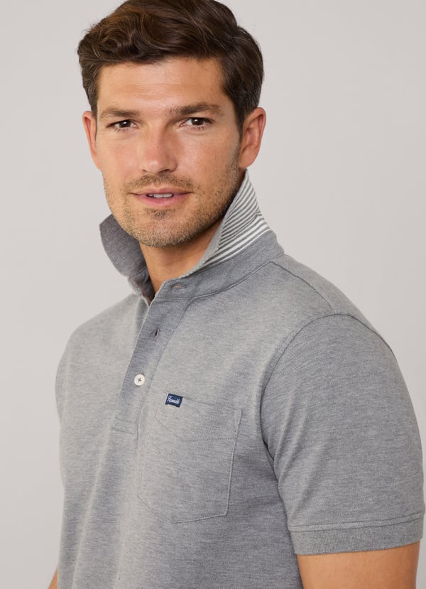 Façonnable polo bolsillo frontal fit regular Outlet online