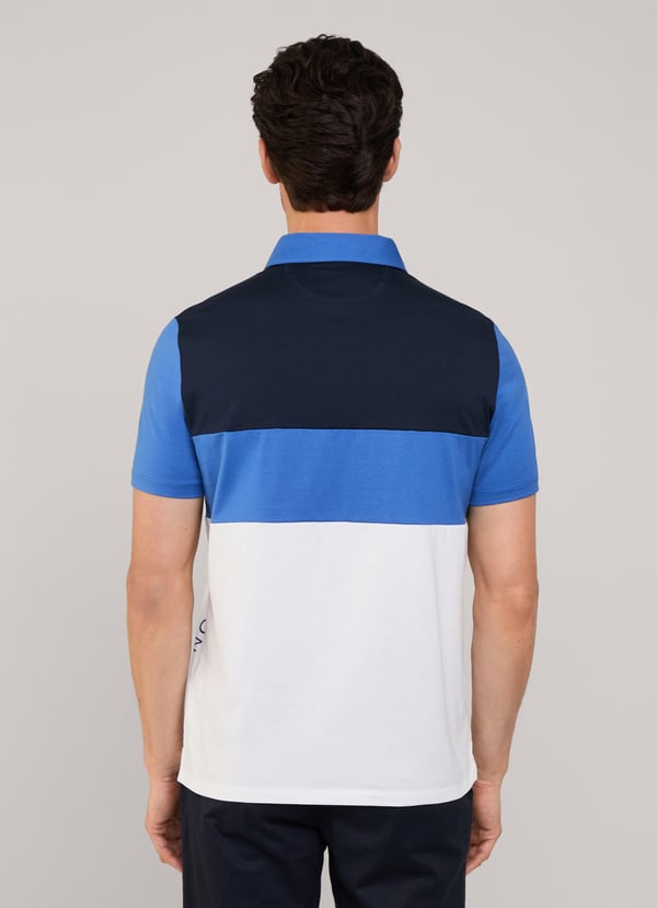 Façonnable polo color block fit regular Rebajas