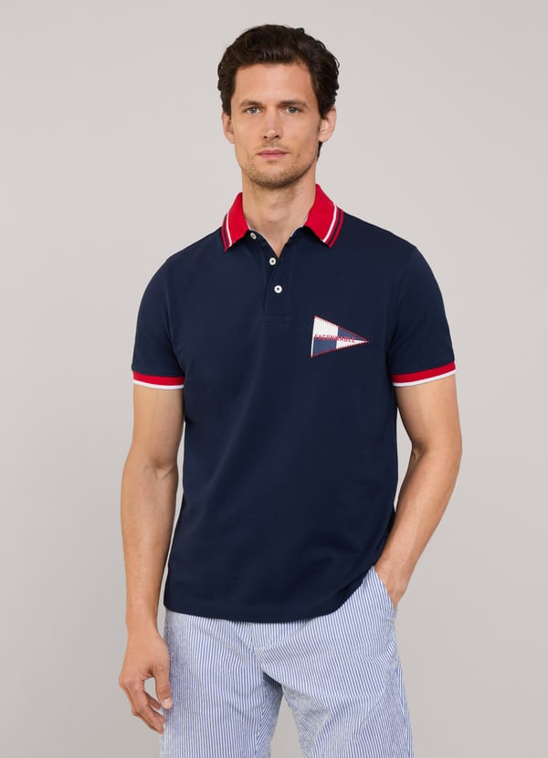 Façonnable polo piqué fit regular Ofertas
