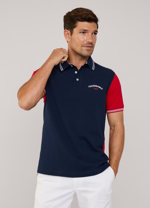 Façonnable polo piqué fit regular Rebajas baratas