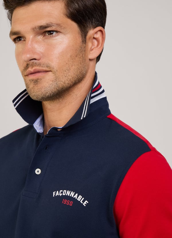 Façonnable polo piqué fit regular Rebajas baratas