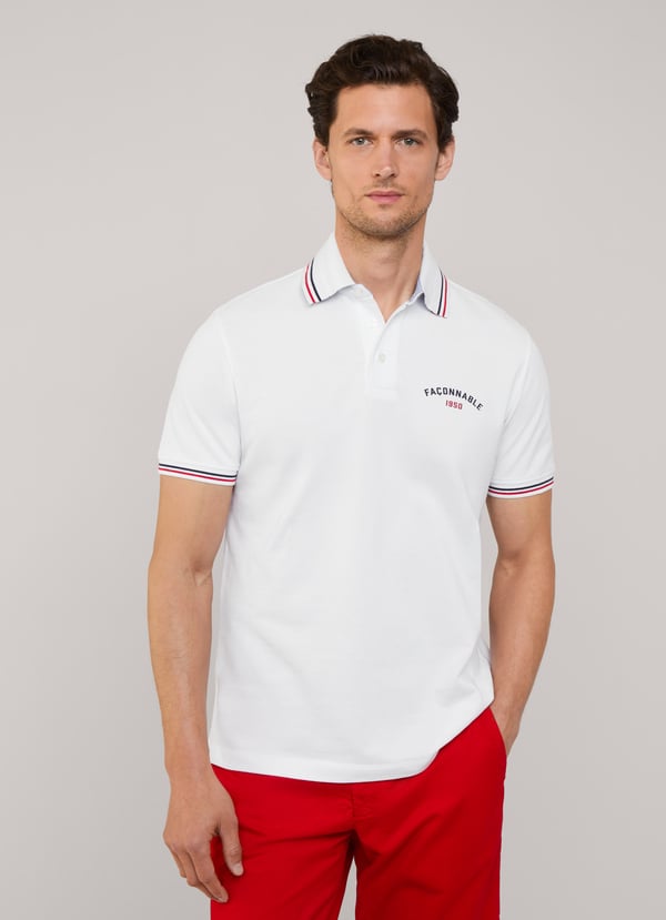 Façonnable polo piqué fit regular Ventas relámpago