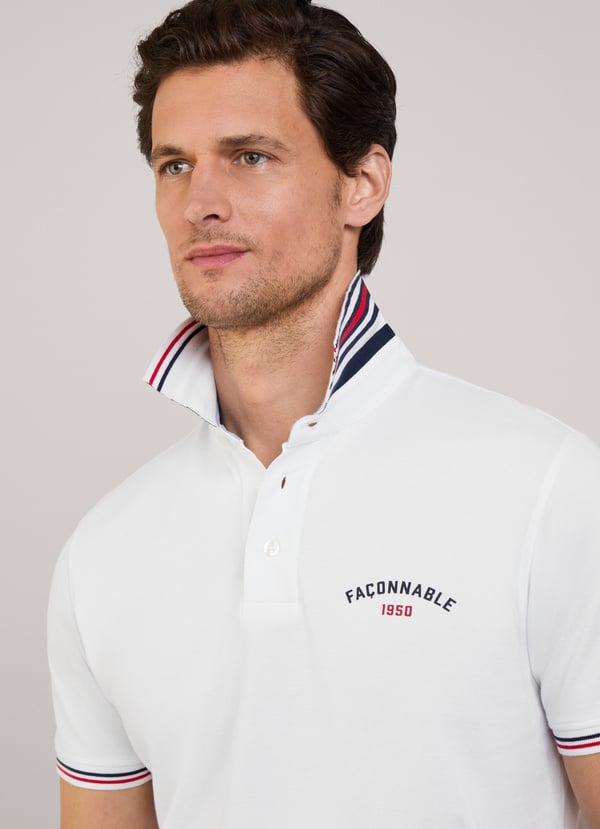 Façonnable polo piqué fit regular Ventas relámpago