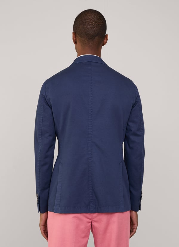 Façonnable americana lino algodón bolsillos parche Rebajas top
