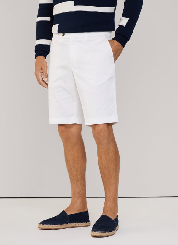 Façonnable bermuda chino elástica Grandes descuentos