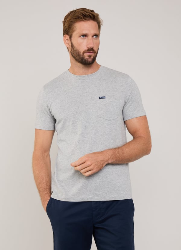 Façonnable camiseta bolsillo frontal fit regular Descuentos del mes