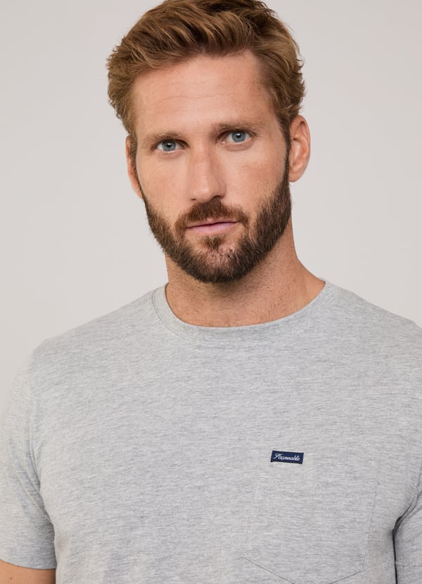 Façonnable camiseta bolsillo frontal fit regular Descuentos del mes
