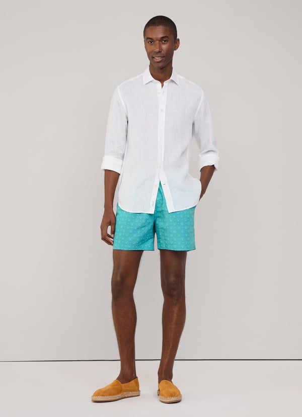 Façonnable bañador bermuda pajaros Oferta especial de fábrica