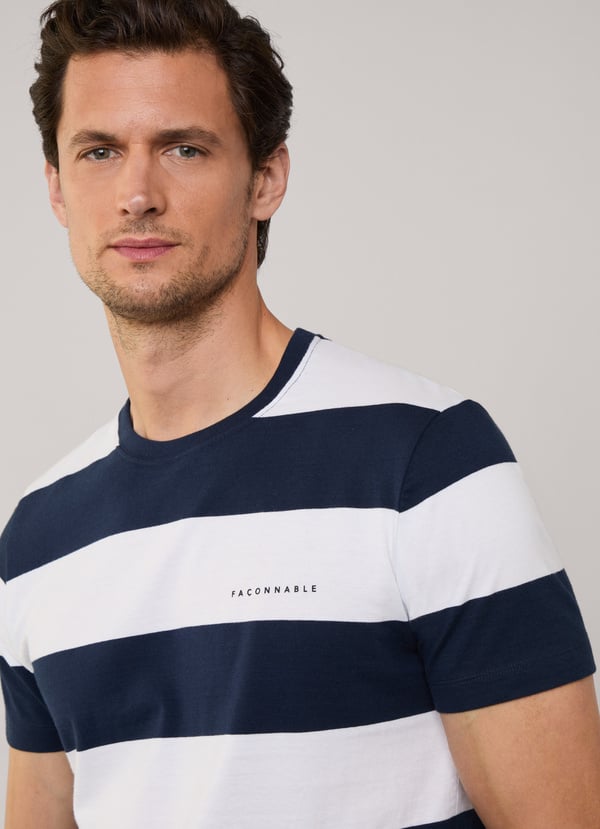 Façonnable camiseta rayas fit regular Promoción trimestral