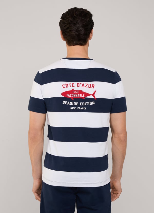 Façonnable camiseta rayas fit regular Promoción trimestral