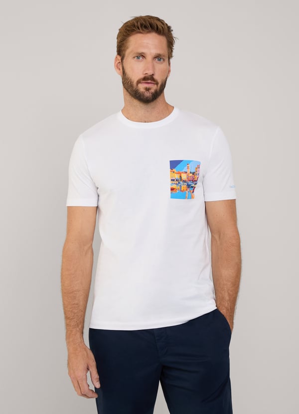 Façonnable camiseta saint tropez fit regular Descuentos del mes