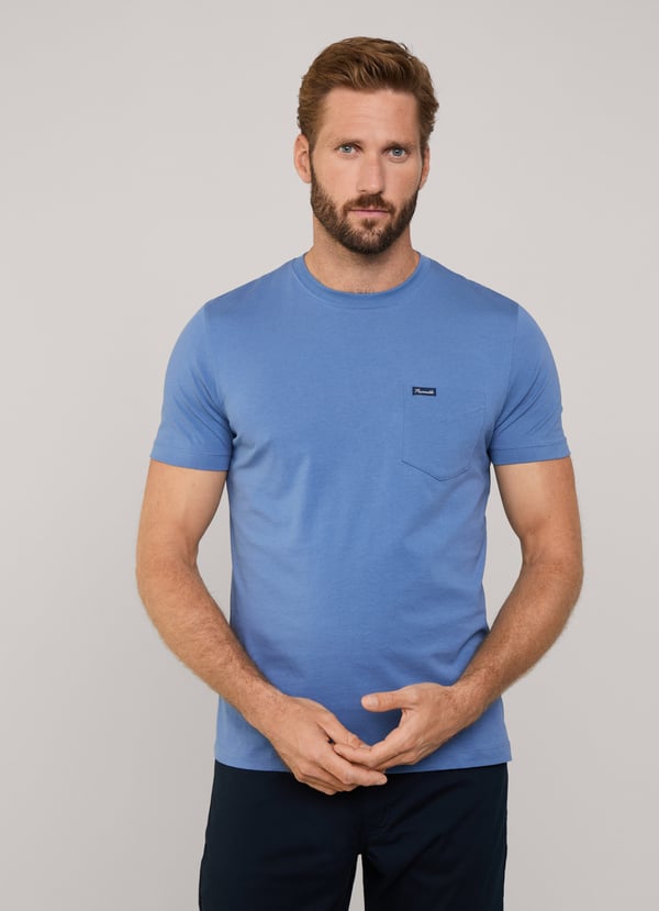Façonnable camiseta bolsillo frontal fit regular Oferta exclusiva