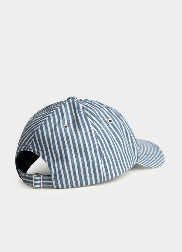 Façonnable gorra de rayas bordada Rebajas