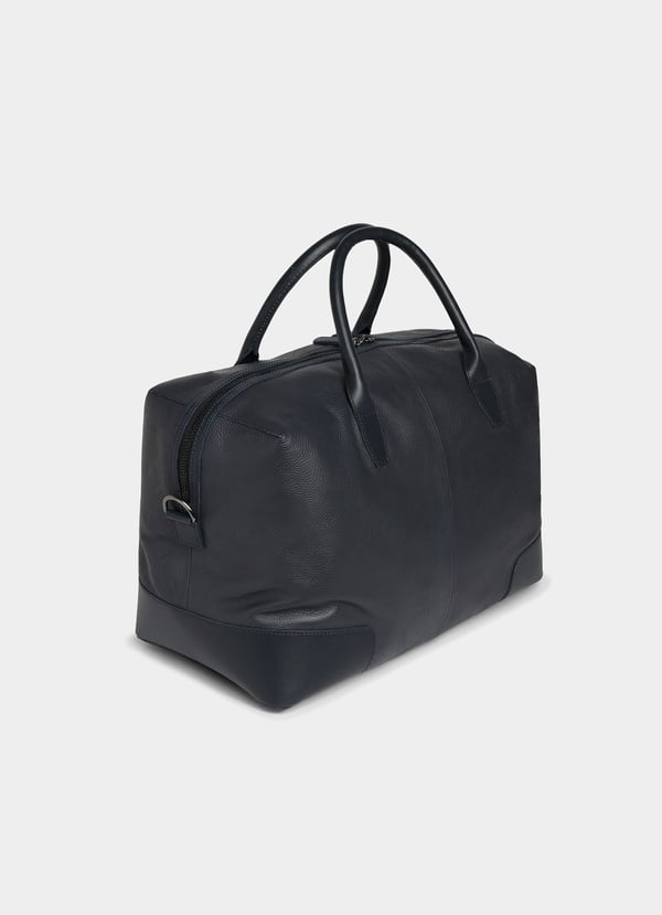 Façonnable bolso de viaje en piel Rebajas baratas