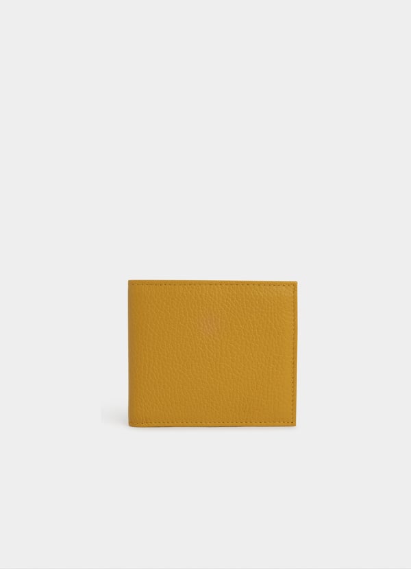 Façonnable cartera plegable de piel