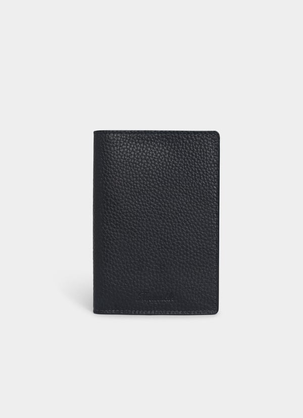 Façonnable funda pasaporte de piel
