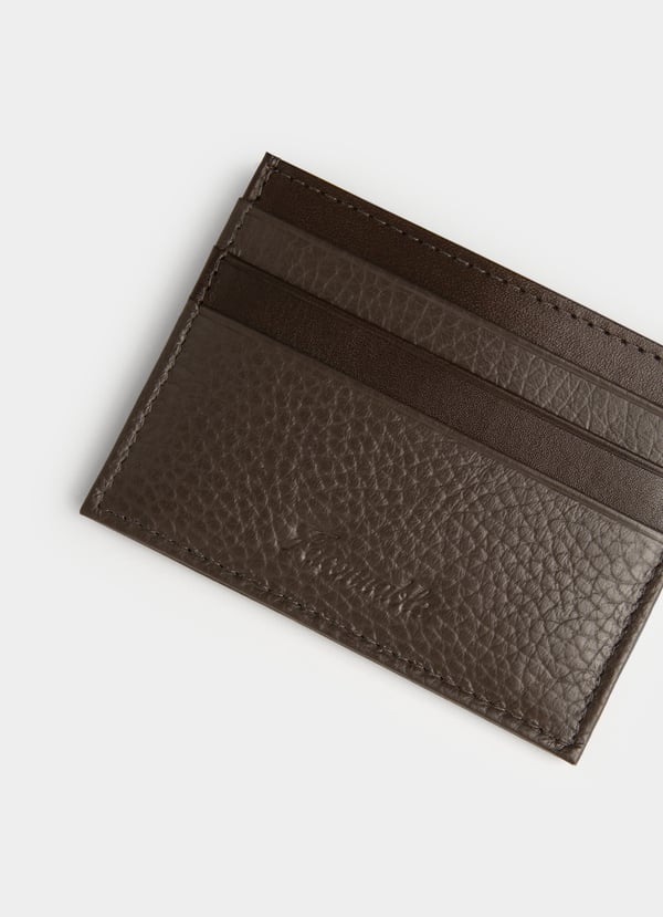 Façonnable tarjetero de piel Rebajas online