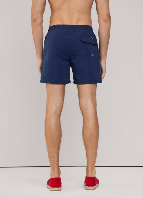 Façonnable bañador bermuda pájaro bordado Mejor oferta