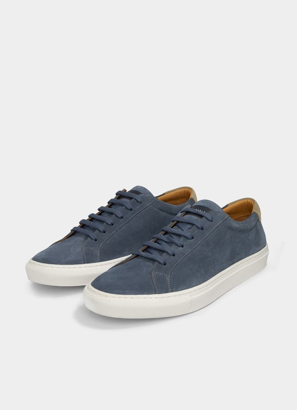 Façonnable zapatillas de ante bicolor Oferta especial