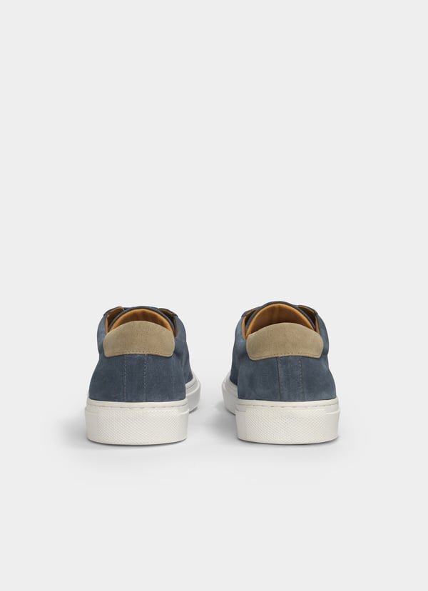 Façonnable zapatillas de ante bicolor Oferta especial