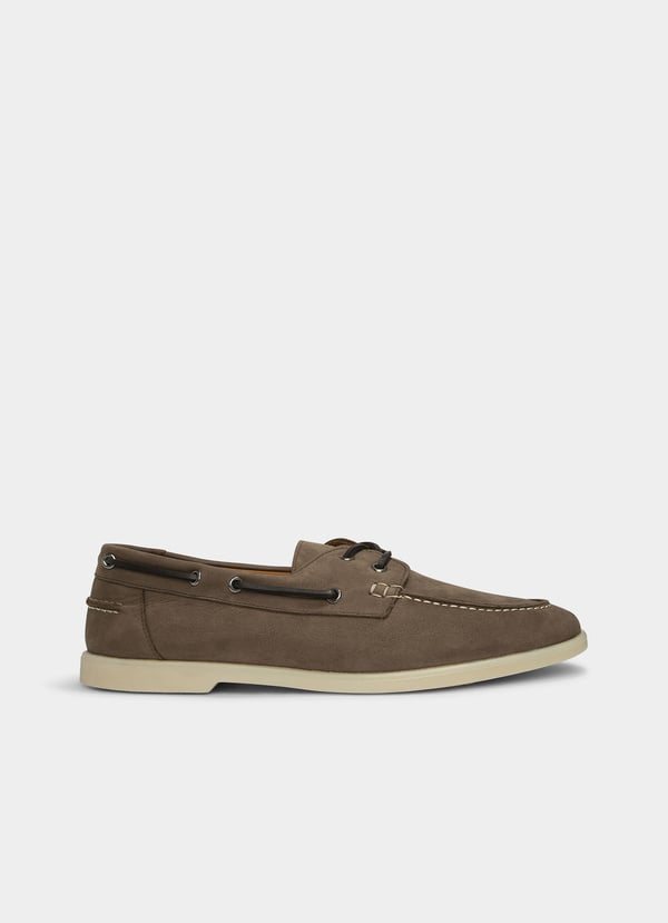 Façonnable zapatos náuticos de piel