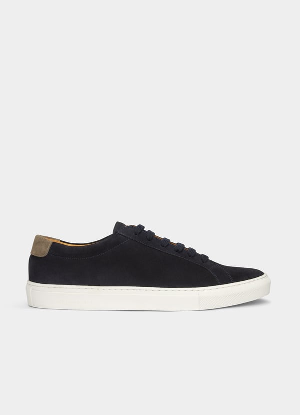 Façonnable zapatillas de ante bicolor
