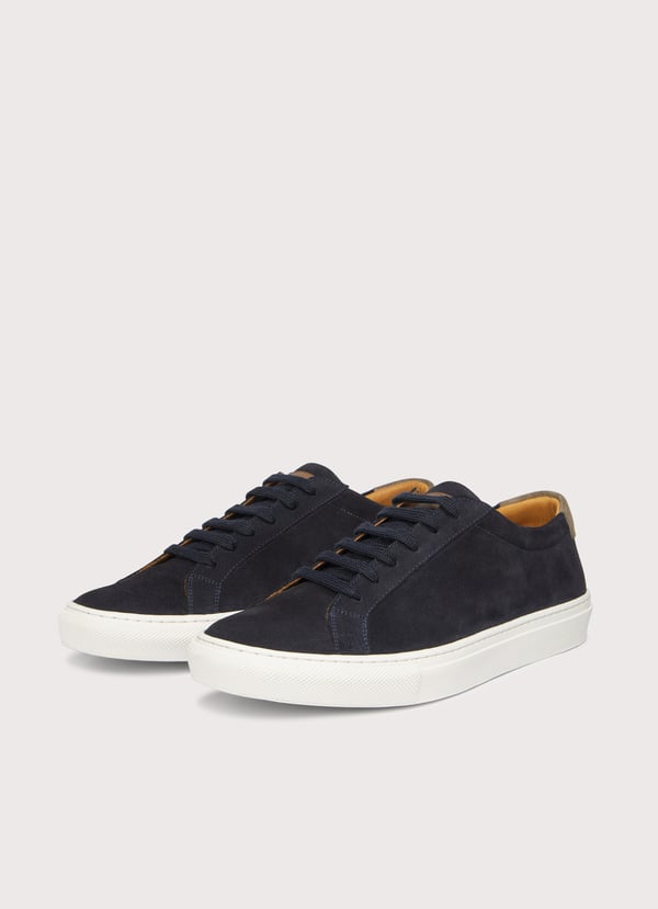 Façonnable zapatillas de ante bicolor Grandes descuentos