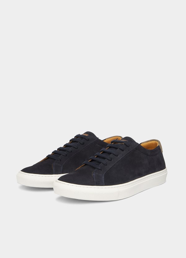 Façonnable zapatillas de ante bicolor Grandes descuentos