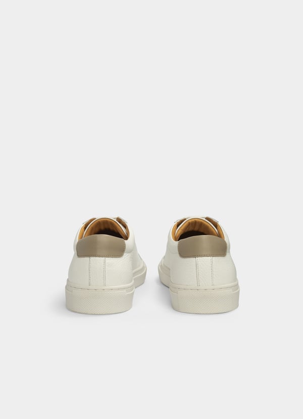Façonnable zapatillas de piel Liquidación