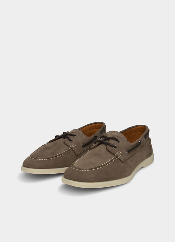 Façonnable zapatos náuticos de piel Tienda de fábrica