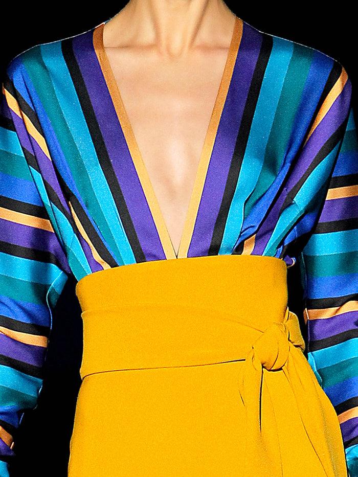 Hannibal laguna Look 5 Blusa EDEN y Falda ELBA Venta caliente