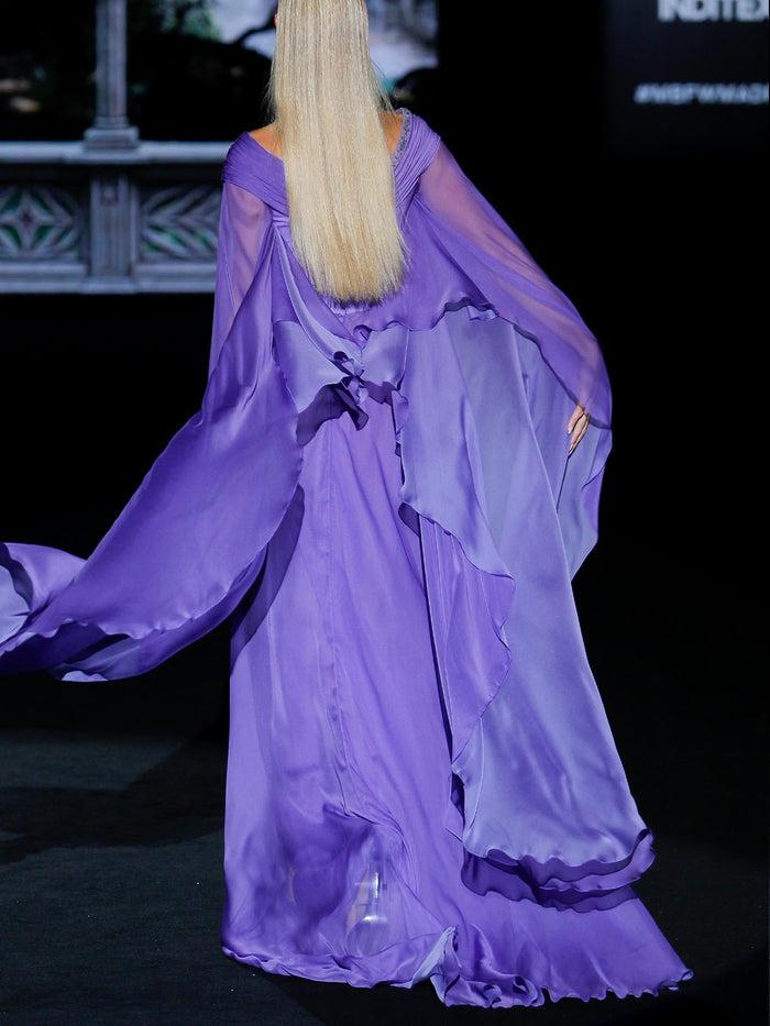 Hannibal laguna Look 19 VESTIDO GERBERA Devoluciones gratuitas