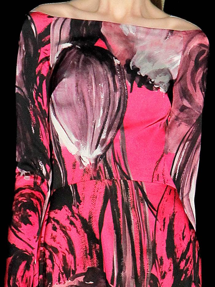 Hannibal laguna Look 21 Vestido ESCARLATA Precio de fábrica